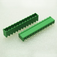 12 Pin Male Plug-In Type Terminal Block 5.08mm Side Close 5EHDVC 