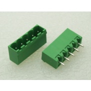 5 Pin Male Plug-In Type Terminal Block 5.08mm Side Close 5EHDVC