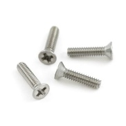 #6-32x1/2" Stainless Steel Flat Head Screw