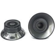 KN-2613 Grey Gibson Style Knob with Black Numbering 0 to 10