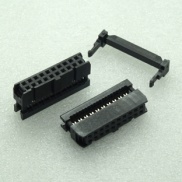 20 Pins IDC Socket Connector 2.54mm 2*10 Pin Single Contact