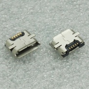 Micro USB Type B 5 Pin Female Connector Right Angle