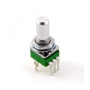 50K OHM Anti-Log Taper Potentiometer Round Shaft PCB 9mm