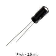 10uF 16V 85C Radial Electrolytic Capacitor 5x11mm