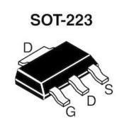 IRFL9110 IRFL9110TRPBF MOSFET P-Channel 1.2ohm 100V 1.1A SOT-223