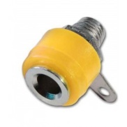 4mm Banana Female Socket Yellow 