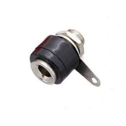 4mm Banana Female Socket Black