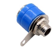 4mm Banana Female Socket Blue