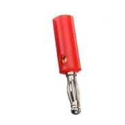 4mm Banana Male Plug Red