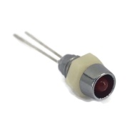 3mm Bezel LED Holder Plastic With Nut Plastic