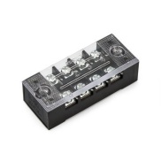 4 Poles Double Row Panel Mount Barrier Terminal Strip TB-1504