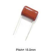 0.1uF 100nF 630V 10% Metallized Polyester Film Box Type Capacitor
