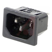 Male AC Power Plug Connector 3 Pins EAC409 15A 250V