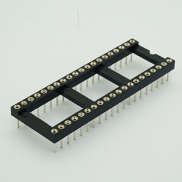 40 Pin Machine Tooled IC Socket 0.6''