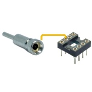 Pin Terminal 4 Clip Contact For Round Hole Socket