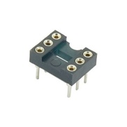 6 Pin Machine Tooled IC Socket 0.3''