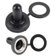 Waterproof Cap Black Color 12mm 