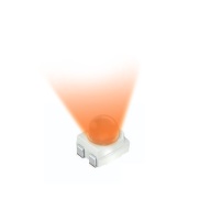 LED SMD Chip Orange Color White Diffused Lens 1.9-2.5V
