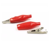 Red Alligator Test Clip Crocodile Length 28mm