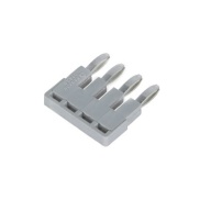 Jumpers 4 Poles for DC2.5 Din Rail Terminals Pitch 5.10mm