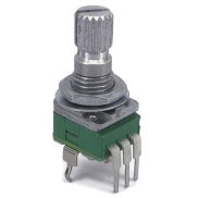 500K OHM Linear Taper Potentiometer Spline Shaft PCB Mount 9mm