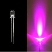 LED 5mm Pink Water Clear Super Bright