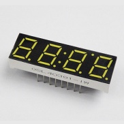 LED Display 7 Segment 4 Digit 0.39 inch Common Anode White 65000ucd