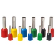 E1008 Insulated Ferrules Crimp Terminal Connector Green Color AWG 18