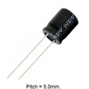 470uF 25V 85C Radial Electrolytic Capacitor 10x13mm