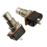 SPST Momentary Soft Touch Push Button Stomp Foots / Pedal Switch OFF-(ON)