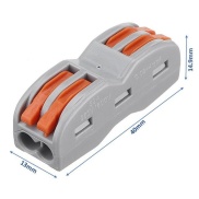 4 Poles Conductor Terminal Block Cable Connector