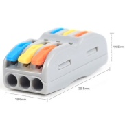 6 Poles Conductor Terminal Block Cable Connector