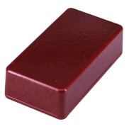 1590B Style Aluminum Diecast Enclosure METALLIC CANDY RED