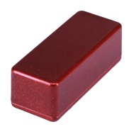 1590A Style Aluminum Diecast Enclosure METALLIC CANDY RED