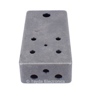 METALLIC DARK CHAMPAGNE Drilled Enclosure for PedalPCB 4 Knob Type 1