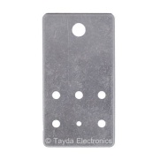 PASTEL LIGHT GREEN Drilled Enclosure for PedalPCB 5 Knob Type 1