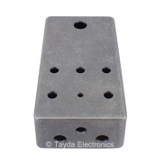 METALLIC CANDY GOLD Drilled Enclosure for PedalPCB 5 Knob Type 1