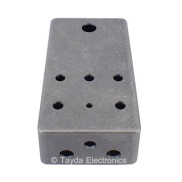 METALLIC DARK CHAMPAGNE Drilled Enclosure for PedalPCB 5 Knob Type 1