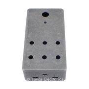 PASTEL LIGHT GREEN Drilled Enclosure for PedalPCB 6 Knob Type 1