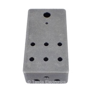 GLOSSY CLEAR Enclosure for PedalPCB 6 Knob Type 1