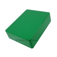 1590BB Style Aluminum Diecast Enclosure Green