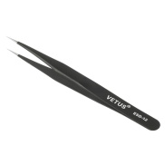 Stainless Steel Tweezers Black ESD-12