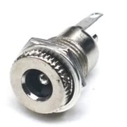 DC Power Jack 2.1mm Panel Mount Round DC-099