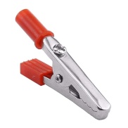 Insulated Crocodile Clip Red Color 50mm 10A 