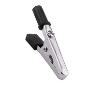 Insulated Crocodile Clip Black Color 50mm 10A 