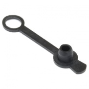 Black Waterproof cap 12mm 