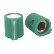 Control Green Knob 16x14mm