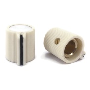 Control Cream Knob 16x14mm