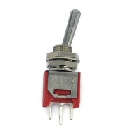 Sub Mini Toggle Switch 2M Series SPDT On-Off-On Solder Lug