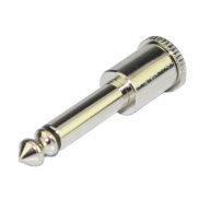 6.35mm 1/4" Audio Mono Jack Connector